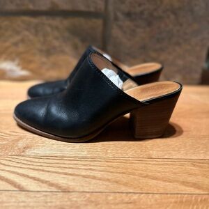 Madewell Harper Mule Stacked Heel